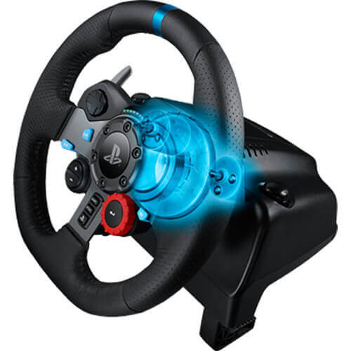 PS4, PS5 : le volant de course Logitech avec pédales et levier de vitesse  est à -32% !