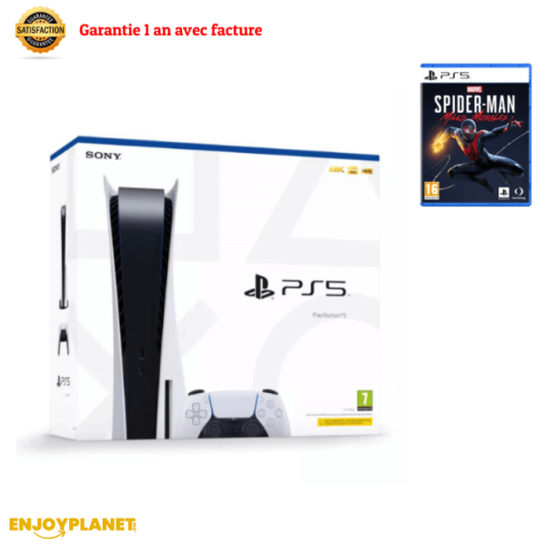 Console PlayStation 5 - Edition Spider Man - Garantie 1 an 1