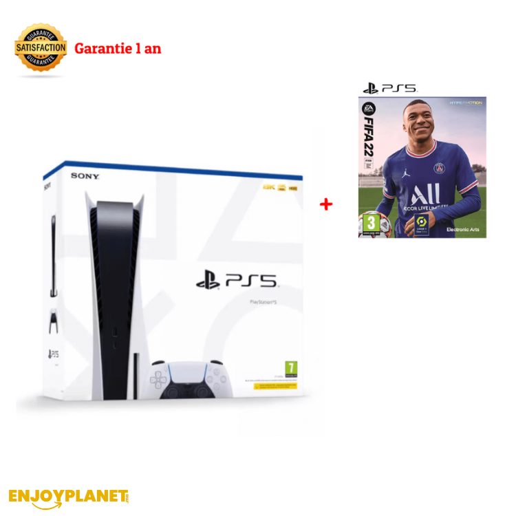 Pack Console Ps5 + FIFA 22 Ps5