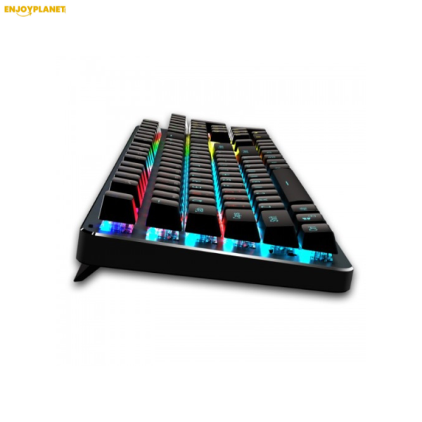 Meetion MT-MK007 Clavier de jeu à commutateur bleu mécanique RVB 2