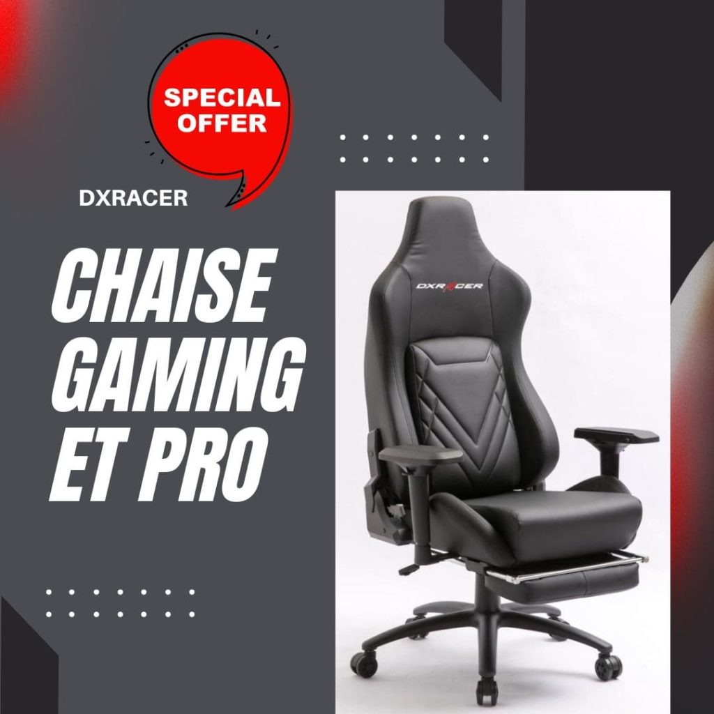 CHAISE GAMER SG3A-KUNIO MAROC - Setup Game