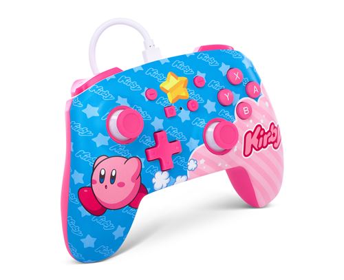 Manette filaire pour Nintendo Switch PowerA Kirby 2