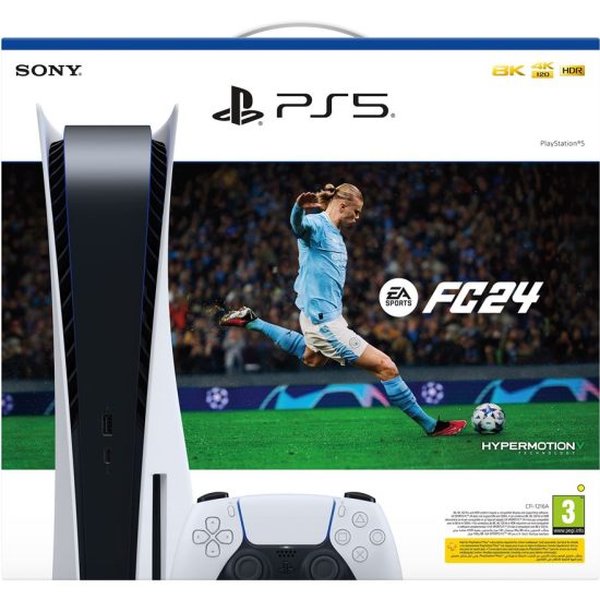 Pack console PS5 Standard + EA Sports FC24 1