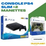 Pack Console Ps4 slim avec 2 manettes, ENJOYPLANET