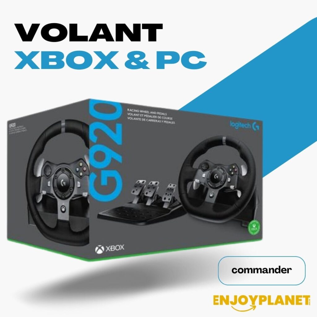 Volant Logitech G920 XBox et PC, Prix maroc