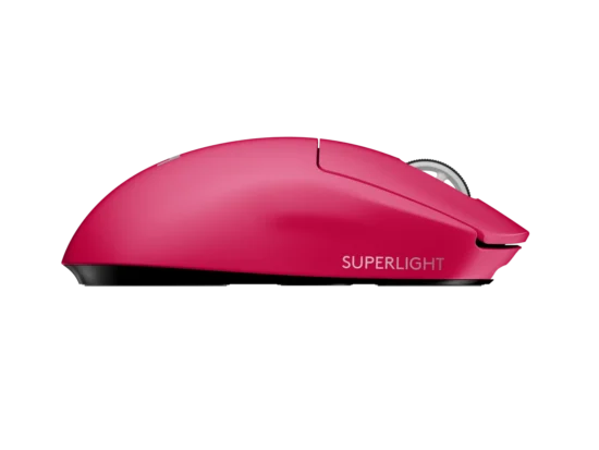 Logitech Wireless Gaming Pro X Superlight ( Magenta ) mouse gaming