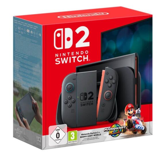 Pack Console Nintendo Switch 2 Noir + Mario Kart World Nintendo Switch 2